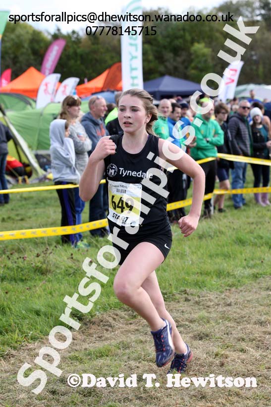 Girls under-15s Start Fitness NEHL, Druridge Bay, Northumberland. Photo: David T. Hewitson/Sports for All Pics